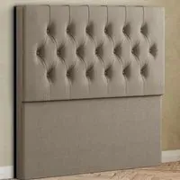Belgrave Single Floor Standing Headboard - Cream