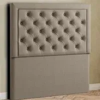 Castle Double Floor Standing Headboard - Mink