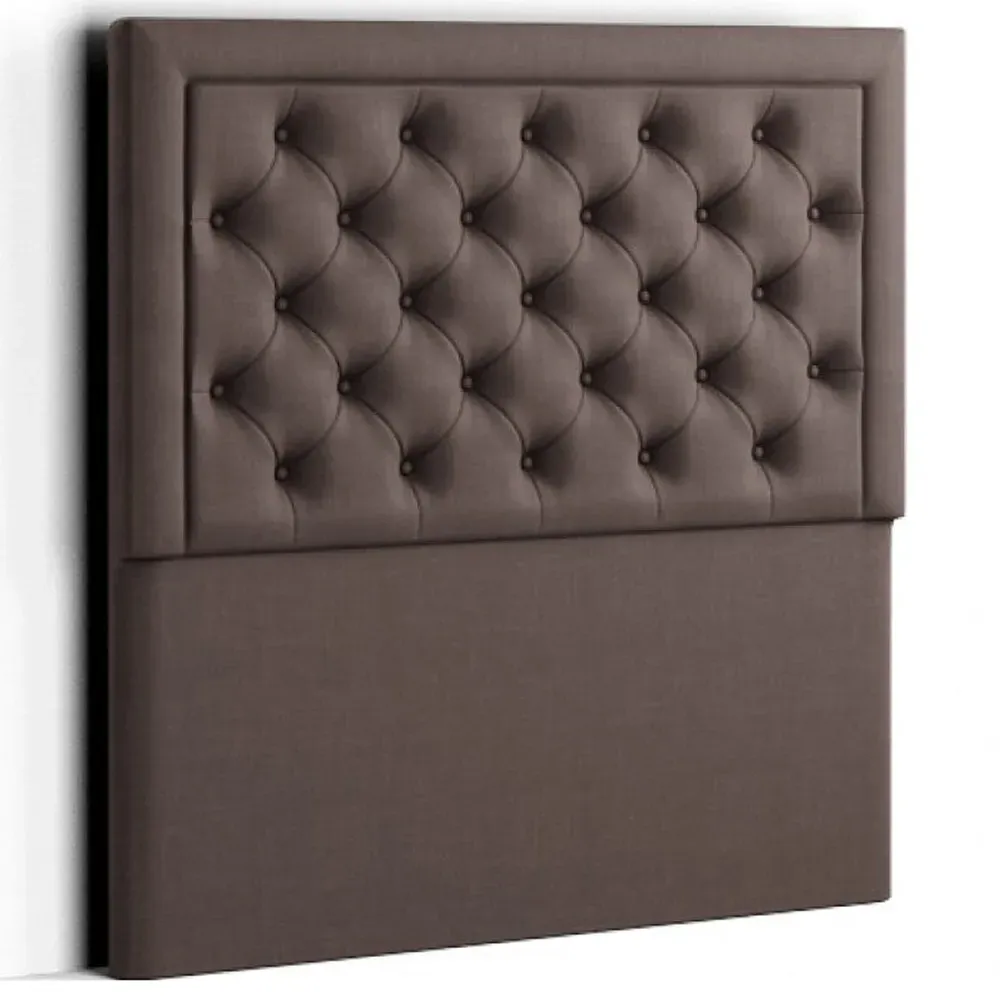 Castle Double Floor Standing Headboard - Slate