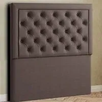 Castle Double Floor Standing Headboard - Slate