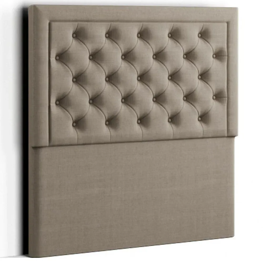 Castle King Floor Standing Headboard - Cream