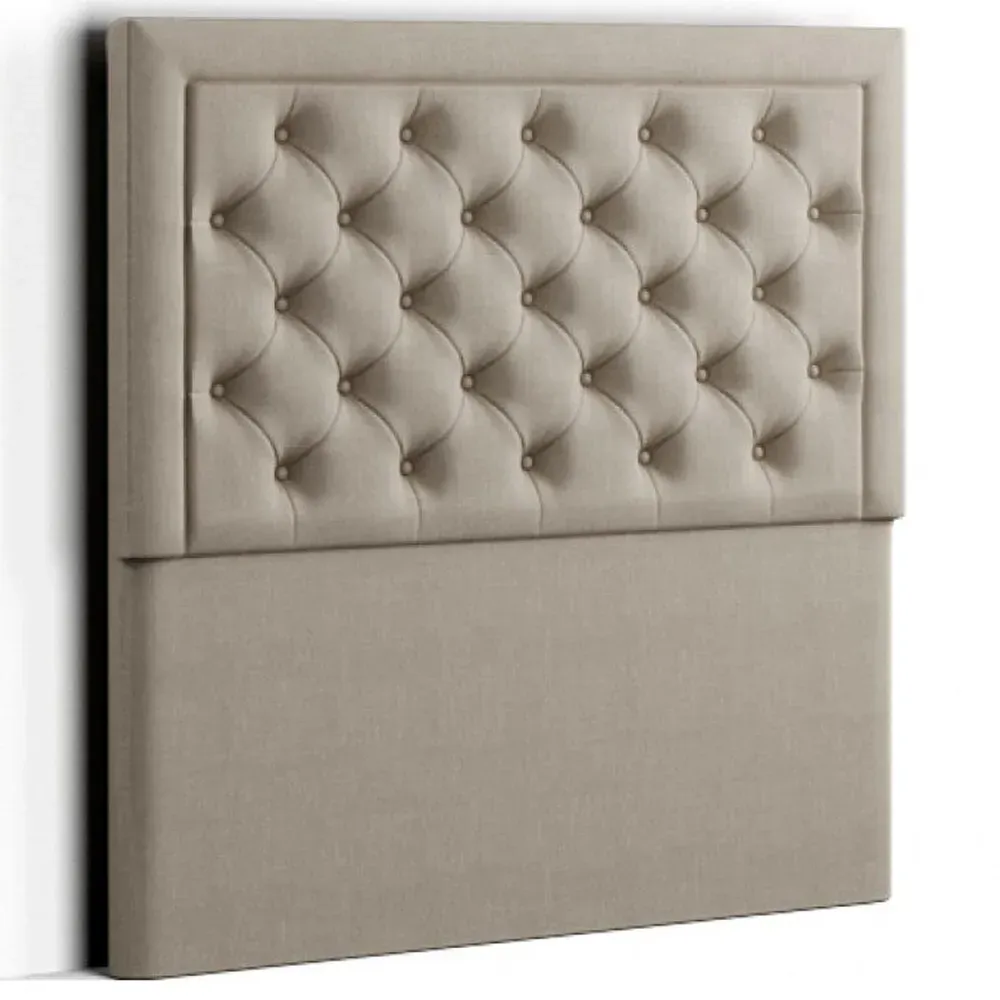 Castle Single Floor Standing Headboard - Cream
