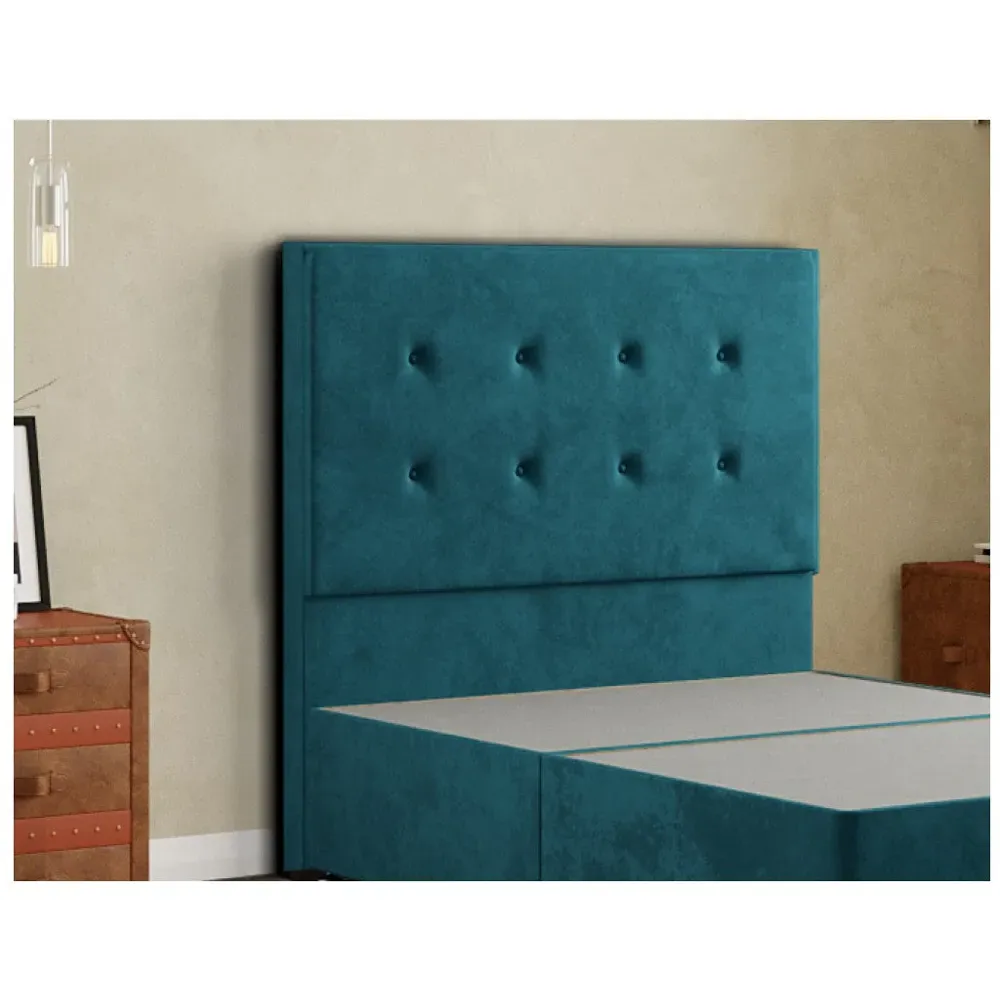 Darlington Double Floor Standing Headboard - Green