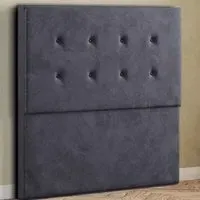 Darlington Double Floor Standing Headboard - Grey