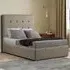 Darlington Double Ottoman Bed with Storage - Cream, Linen