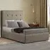 Darlington King Size Ottoman Bed with Storage - Cream
