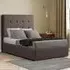 Darlington King Size Ottoman Bed with Storage - Grey