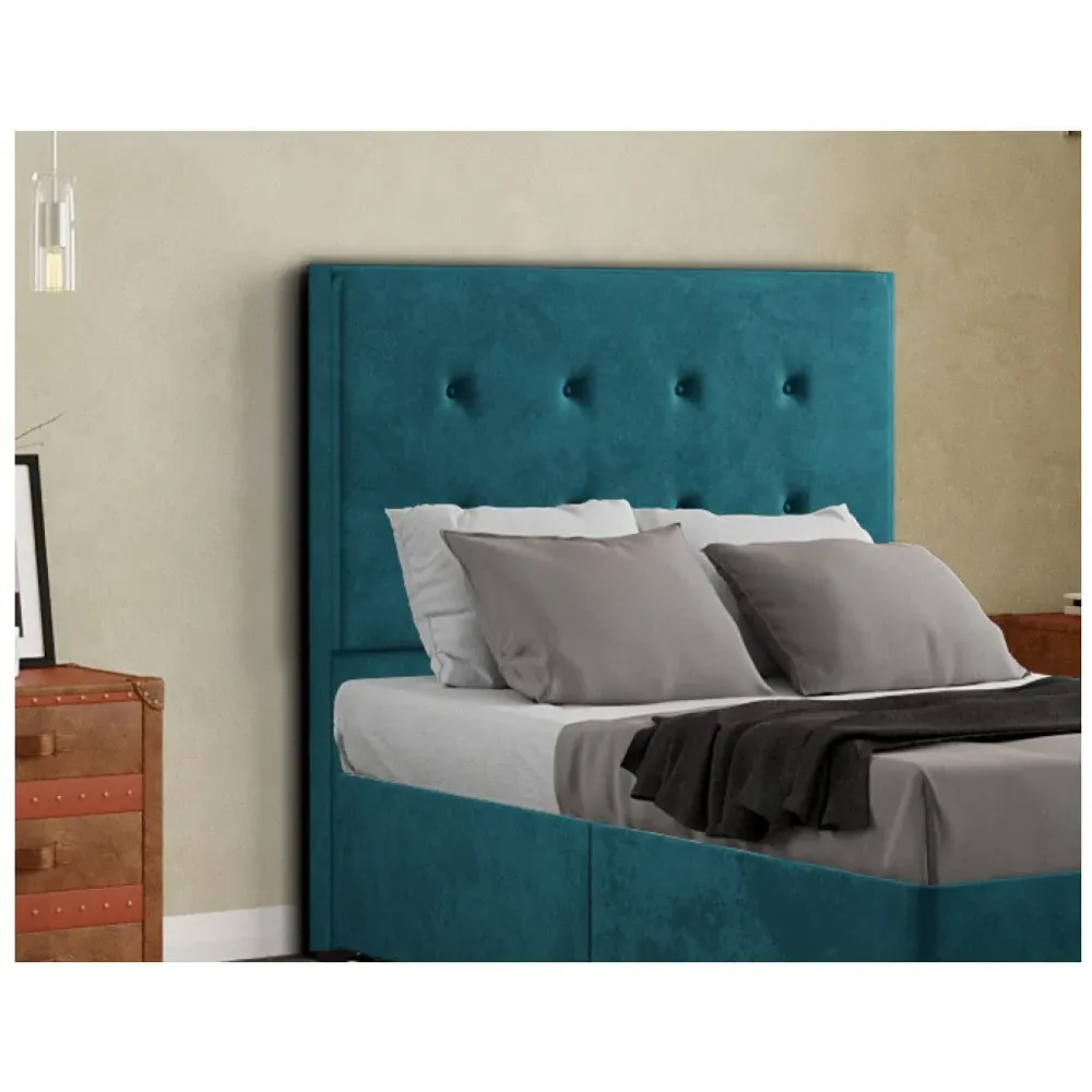 Darlington Single Floor Standing Headboard - Green