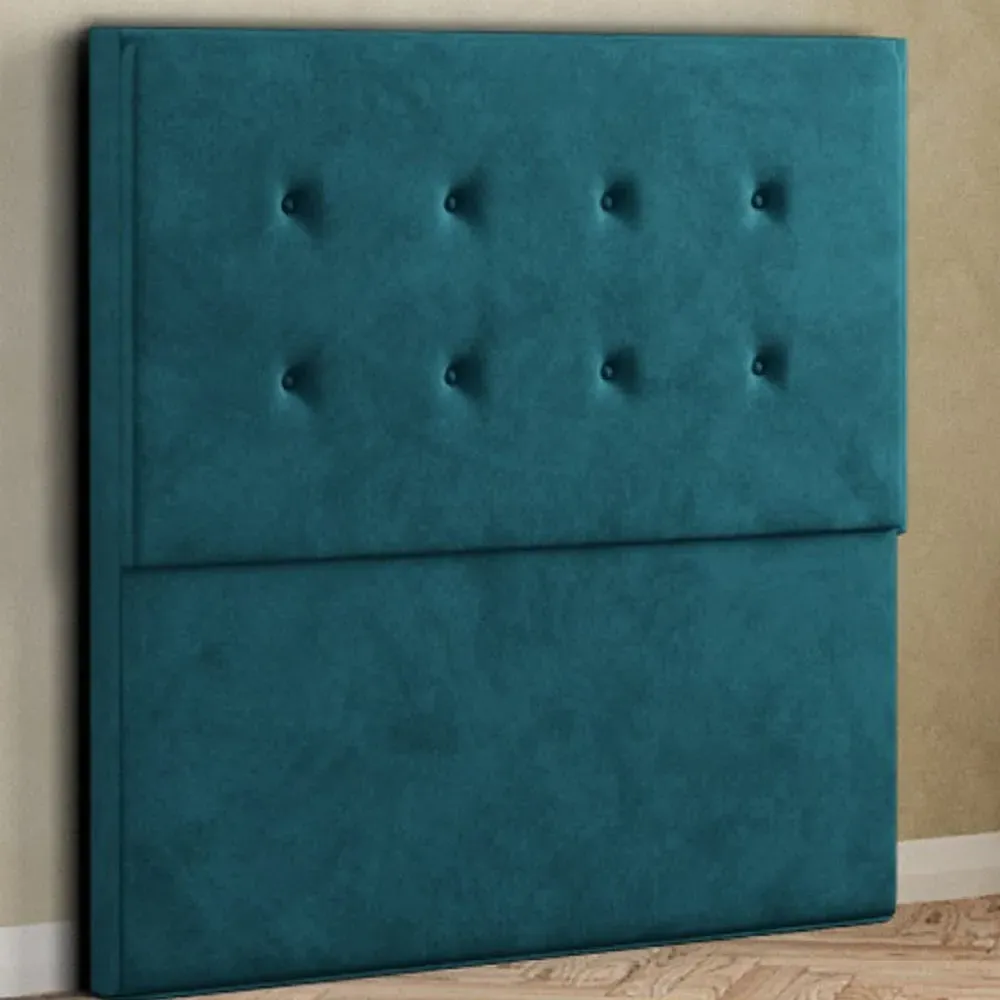 Darlington Single Floor Standing Headboard - Green