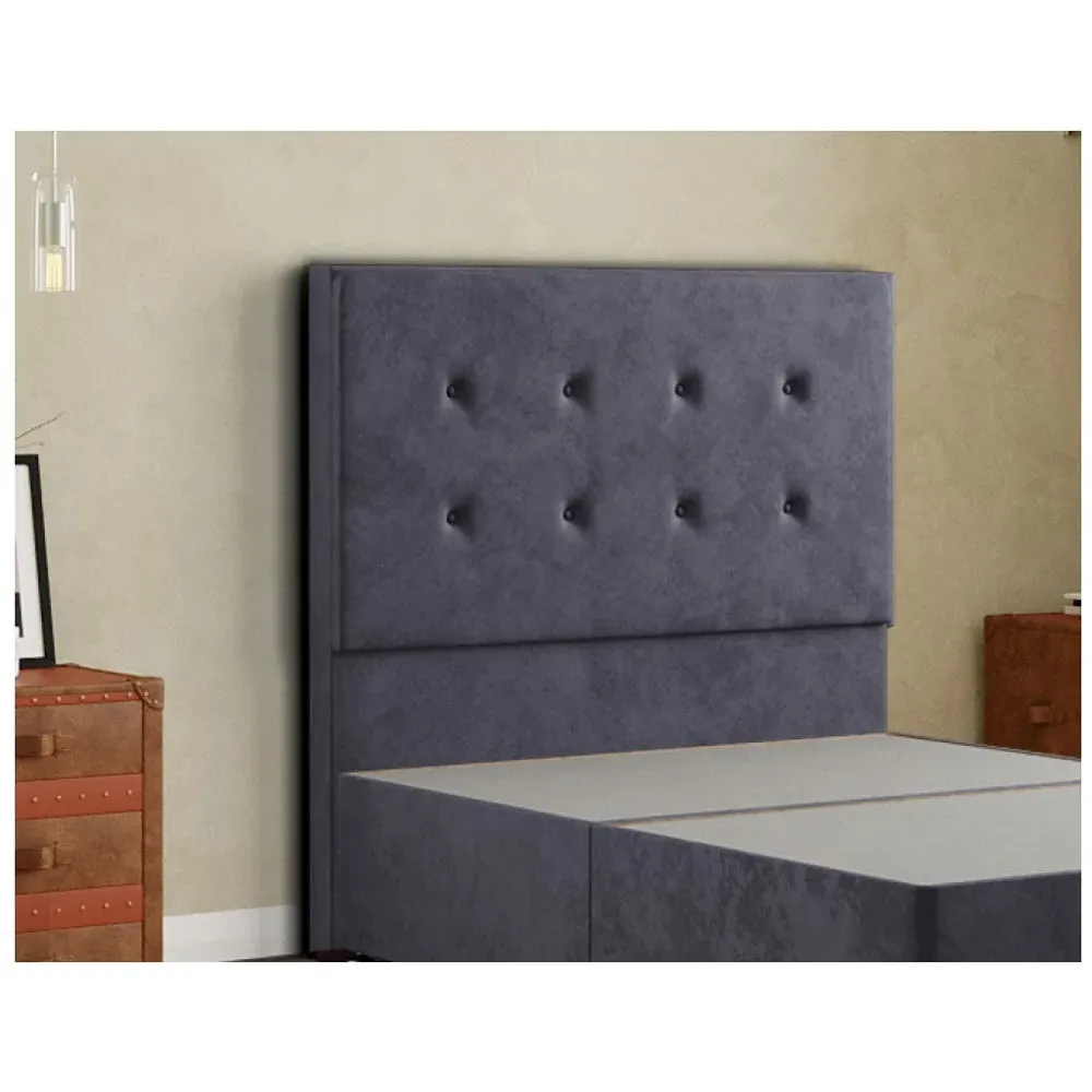 Darlington Single Floor Standing Headboard - Grey