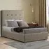 Darlington Single Ottoman Bed with Storage - Cream, Linen