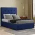 Darlington Small Double Ottoman Bed with Storage - Blue