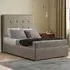 Darlington Small Double Ottoman Bed with Storage - Cream