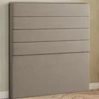 George Single Floor Standing Headboard - Cream, Linen