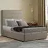 George Small Double Ottoman Bed with Storage - Beige, Linen