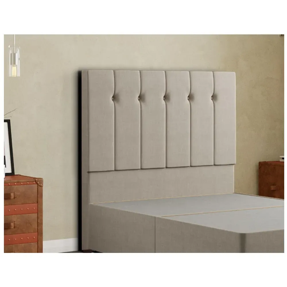 Highland Double Floor Standing Headboard - Cream