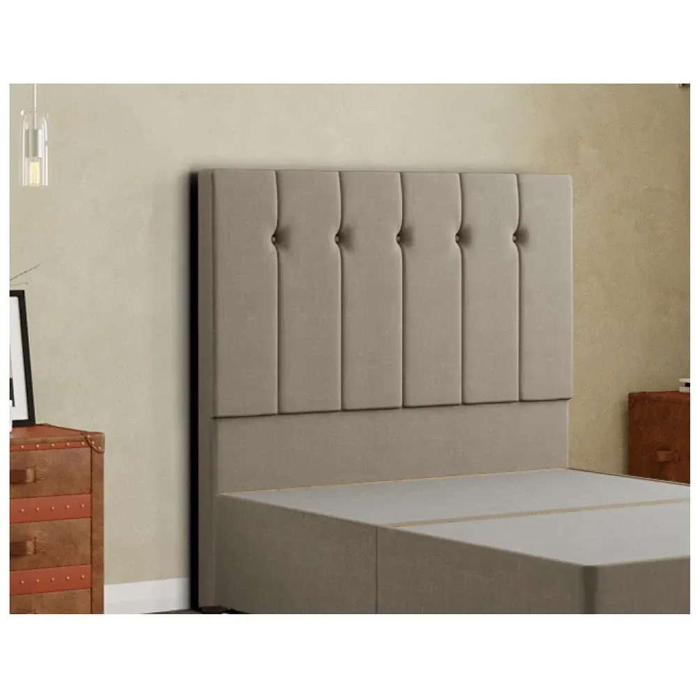 Highland Double Floor Standing Headboard - Cream