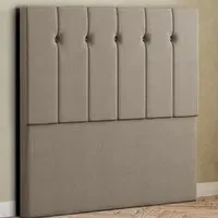 Highland Double Floor Standing Headboard - Cream