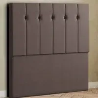 Highland Double Floor Standing Headboard - Grey