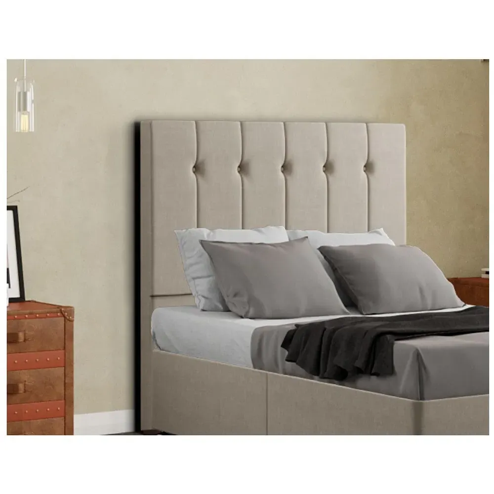 Highland Single Floor Standing Headboard - Cream