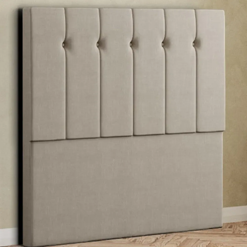 Highland Single Floor Standing Headboard - Cream