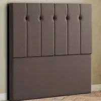 Highland Single Floor Standing Headboard - Grey