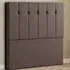 Highland Single Floor Standing Headboard - Grey