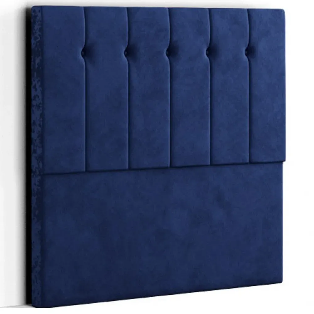 Highland Small Double Floor Standing Headboard - Blue