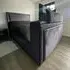 Bisham Super King Size TV Bed Frame with Remote - Grey, Velvet