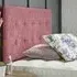 Chessing Small Double Strutted Headboard - Pink, Naples Fabric