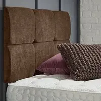 Dorridge Double Strutted Headboard - Mink, Naples Fabric