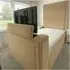 Loxie Super King Size TV Bed Frame with Remote - Beige, Velvet
