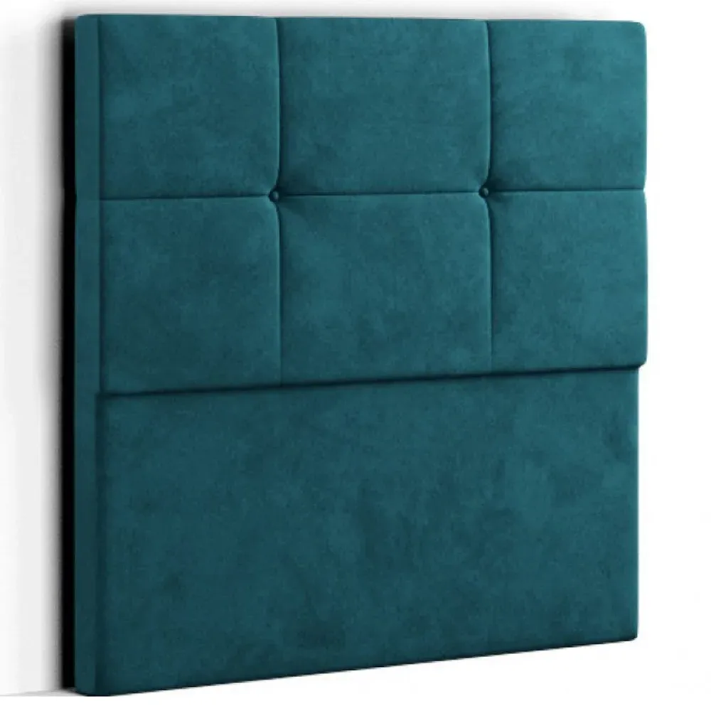Jacob King Floor Standing Headboard - Green, Plush