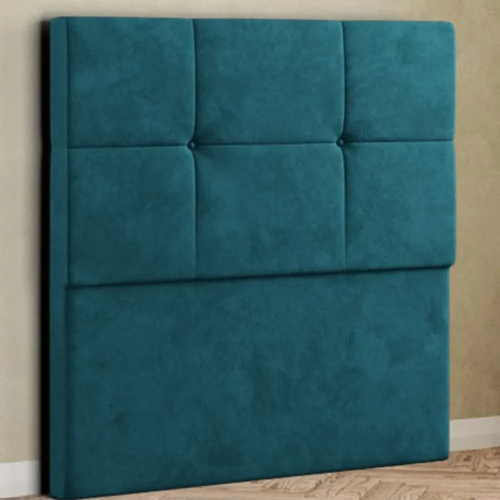 Jacob King Floor Standing Headboard - Green, Plush