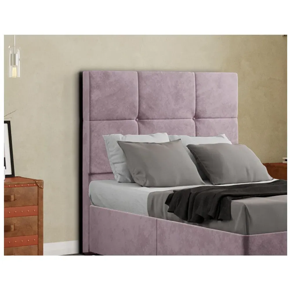 Jacob King Floor Standing Headboard - Pink, Plush