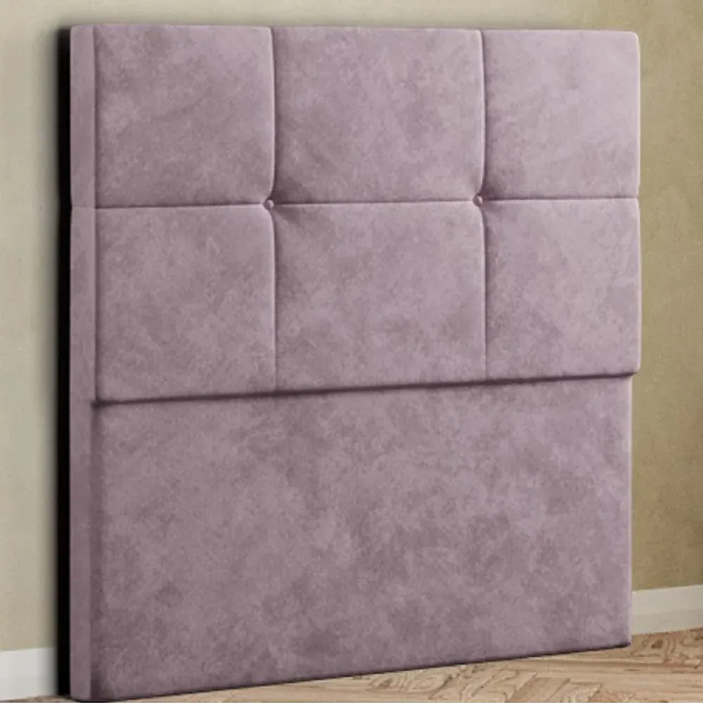 Jacob Single Floor Standing Headboard - Blush, Plush image