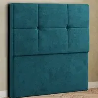 Jacob Single Floor Standing Headboard - Green, Plush