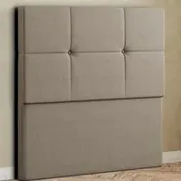 Jacob Small Double Floor Standing Headboard - Cream, Mink