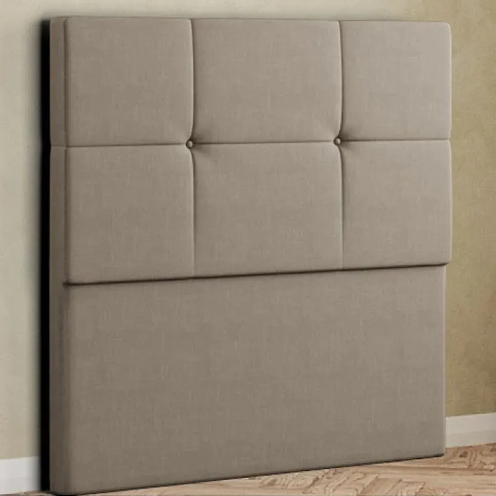 Jacob Small Double Floor Standing Headboard - Cream, Mink