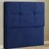 Jacob Super King Floor Standing Headboard - Blue, Plush