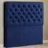 Mary Chesterfield Double Floor Standing Headboard - Navy
