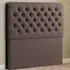 Mary Chesterfield Super King Floor Standing Headboard - Slate