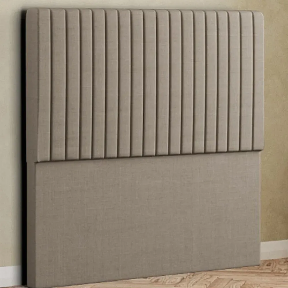 Maryland Double Floor Standing Headboard - Cream, Linen