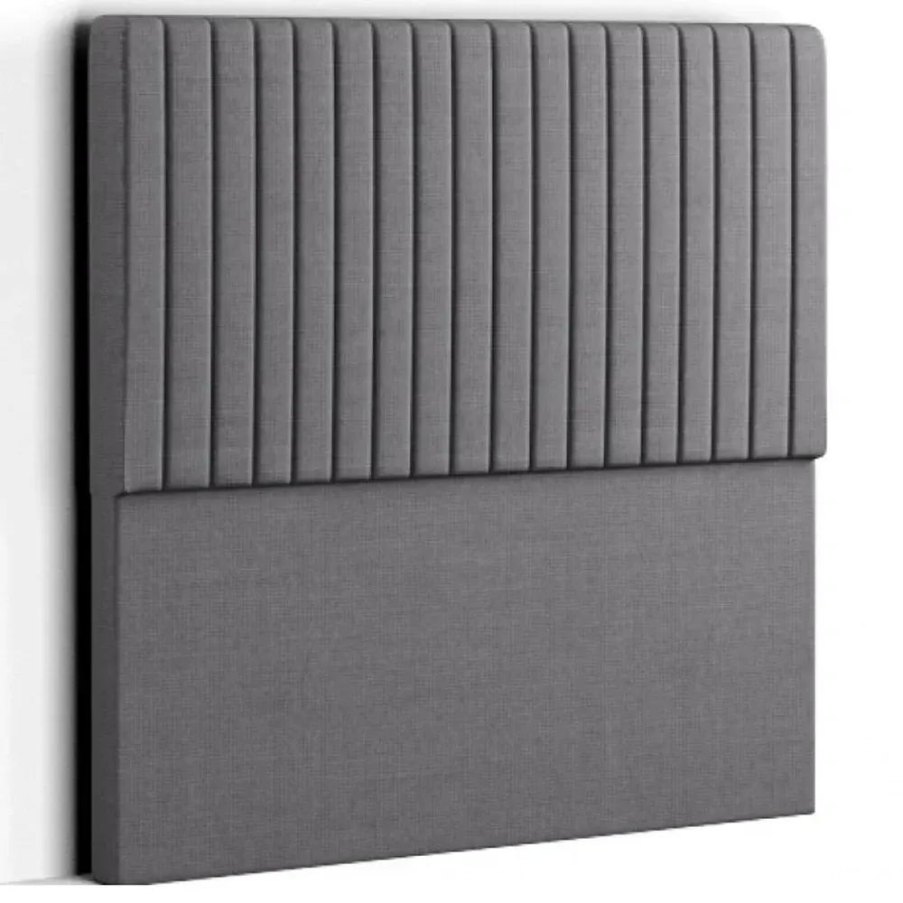 Maryland Double Floor Standing Headboard - Grey, Linen