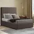 Maryland Single Ottoman Bed with Storage - Grey