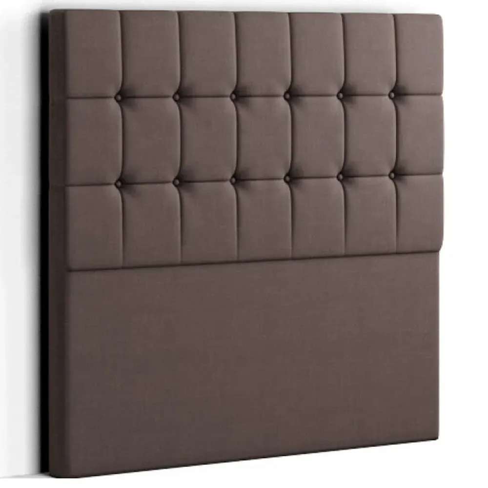 Venezia Double Floor Standing Headboard - Grey
