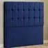 Venezia Single Floor Standing Headboard - Blue, Plush