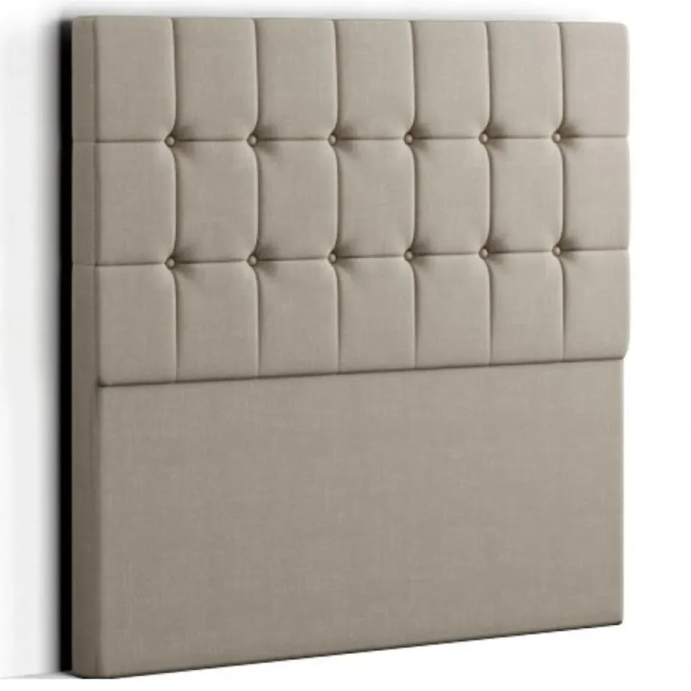 Venezia Single Floor Standing Headboard - Cream