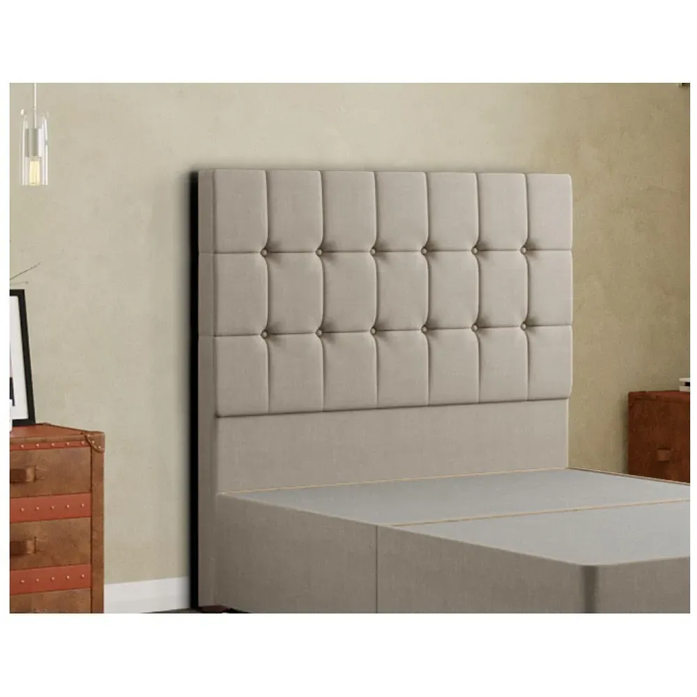 Venezia Single Floor Standing Headboard - Cream