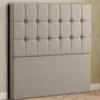 Venezia Single Floor Standing Headboard - Cream